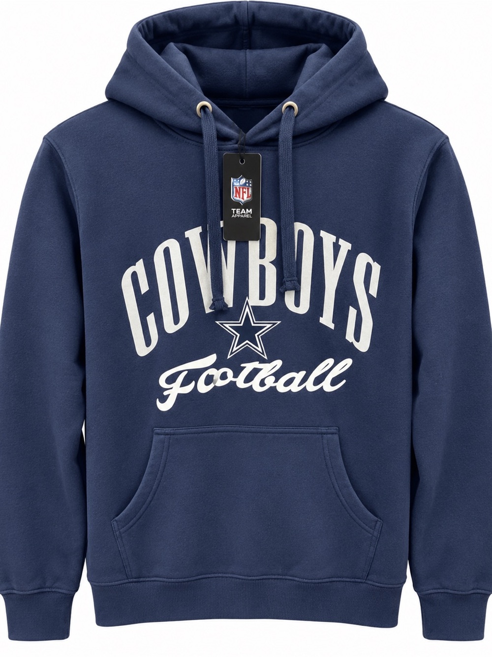 Cowboys Football Pullover Hoodie - Navy